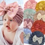 Chapeau a gros nud pour enfants, chapeau chaud pour bb, pull, pneu, couvre - chef, accessoires photo, ...