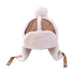 Chapeau d'hiver en peluche moelleux pour enfants, chapeaux de bombardier pour enfants, optique, oreillettes ...