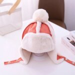 Chapeau d'hiver en peluche moelleux pour enfants, chapeaux de bombardier pour enfants, optique, oreillettes ...