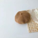 Chapeaux en laine avec document solide pour enfants, brets pour enfants, bonnets pour bb, casquettes ...