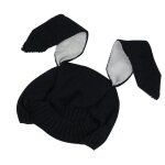 Chapeau en laine pour enfants, chapeau innovant en forme d'animal, oreilles de lapin, tricot, pour bb, ...