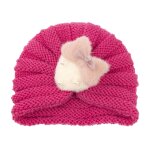Chapeau  noeud papillon pour nouveau - n, casquette chaude pour bbs filles et garons, joli couvre ...