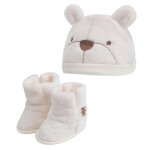 Chapeau pour nouveau - n�, kit de chaussures pour b�b�, couvre - pieds epais et chaud, doux et respectueux ...