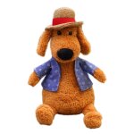 Chapeau en paille pour enfants, jouet cr�atif et mignon en peluche, poup�e, oreiller, cadeau d'anniversaire, ...