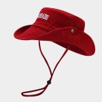 Chapeau de pche en coton brod de lettres e27, casquette de soleil de voyage en plein air pour hommes ...