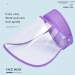 Chapeau de pcheur anti - bue, casquette anti - mousse a 360 degrs, grand masque facial pour couvrir ...
