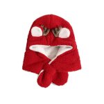 Chapeau en peluche pour bébés, echarpe de noël, gants de dessin animé en bois de renne, bonnet chaud ... Chapeau en peluche pour bébés, echarpe de noël, gants de dessin animé en bois de renne, bonnet chaud ...