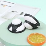 Chapeau de poupe avec nud de riz noir, chapeau de bol a la mode, chapeau de paille tiss a la main, ...