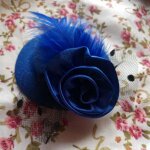 Chapeau de poup�e vintage, bol rond, chapeau pour v�tements de poup�e, accessoires ou autres poup�es ...