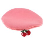 Chapeau de poup�e vintage en laine pour 1 / 6 blythe, v�tements ou autres poup�es