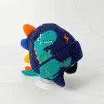 Chapeau de protection des oreilles de dinosaure 3d pour enfants, bonnets en laine pour tout - petits, ...