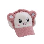 Chapeau de protection des oreilles pour nouveau - n, en laine, pour fille, garon, animal, doux, hiver ...