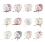 Chapeau de soleil en coton a imprim floral pour bb, 1 pice, protection solaire d't, panama, bonnet ...