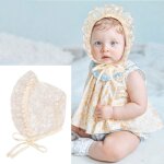 Chapeau de soleil en dentelle, fleur, bonnet en coton, bonnet, casquette, nouveau - n�, accessoires de ...