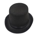 Chapeau de spectacle amusant pour enfants, 1 pice, noir, accessoires de carnaval, fte d'anniversaire, ...