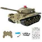 Char a chenilles programmable jjr / c q85 rc, 2. 4g, 1 / 30 rc, avec effets sonores, voiture jouet pour ...