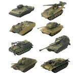 Char de combat 4d 1 / 72 a assembler soi - mme, modle de camion lourd 4d, vhicule de troupes, jouet ...