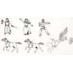 Char gaulois avec reine de la guerre