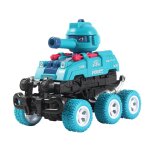 Char de tir a six roues, vhicule tout - terrain a inertie, collision, dformation, peut lancer le tir, ...