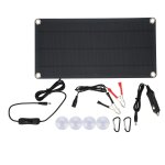 Chargeur de batterie solaire en silicium monocristallin, panneau solaire 10w, recharge de batterie 12v ...