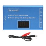 Chargeur d'quilibre rc pour 2s 3s 4s 25w, chargeur de batterie lipo haute prcision avec affichage de ...