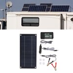 Chargeur de panneau solaire 600 w en silicium monocristallin 100 a contrleur de charge kit de panneau ...