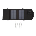 Chargeur solaire pliable 12w, double usb, tanche, rsistant  la chaleur, panneau solaire portable pour ...