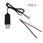 Chargeur usb de batterie 3. 7v, 500ma sm jst 2p losi mx2. 0 3. 5 1. 25 ph2. 0 xh2. 54, pour hélicoptère ... Chargeur usb de batterie 3. 7v, 500ma sm jst 2p losi mx2. 0 3. 5 1. 25 ph2. 0 xh2. 54, pour hélicoptère ...