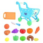 Chariot de courses, panier de voiture, jouet de simulation cratif et imaginatif, 14 pices
