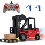 Chariot elvateur tlcommand, jouet 1 / 24 rc, avec botes / spray sonore et lumineux, deux batteries ...