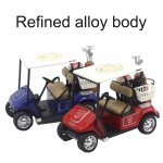 Chariot de golf en alliage moul sous pression, modle d'assemblage, vhicule de jeu, jouets pour garons ...