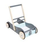 Chariot de marche pour bb roba 'miffy' en bois avec freins - hauteur poigne 45 cm