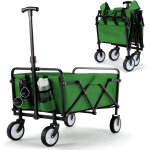 Chariot de plage pliable poigne rglable chariot de jardin chariots de transport pour transport, plage, ...