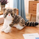 Chat garfield chat oreiller peluche jouet mignon mignon chat poupe voiture ornements modle poupe chat ...