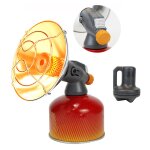 Chauffage au gaz butane pour tente de camping, avec valve de contrle d'allumage pizo, rservoir de ...