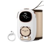 Chauffe - biberon portable sans fil, chauffage rapide uniforme, pour maison - type 8000ma 4 to 6 hours ...