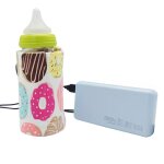 Chauffe - biberon portable usb pour bb, tasse a caf, th, boissons, sac chauffant pour biberon