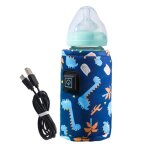 Chauffe - biberon usb portable pour le lait, chauffe - biberon rapide et prcis pour la voiture et les ...