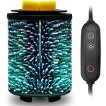 Chauffe - cire electrique avec minuterie (2 / 4 / 8h), veilleuse led a 7 couleurs changeantes, bol en ... Chauffe - cire electrique avec minuterie (2 / 4 / 8h), veilleuse led a 7 couleurs changeantes, bol en ...