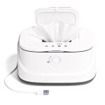 Chauffe - lingettes portable pour bébé avec interface usb, 3 vitesses réglables, veilleuse, thermostat ... Chauffe - lingettes portable pour bébé avec interface usb, 3 vitesses réglables, veilleuse, thermostat ...