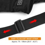 Chauffe - mains lectrique chauffant, sac de taille pour gants thermiques par temps froid, pour la chasse, ...