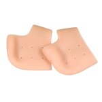 Chaussettes antidérapantes anti - fissuration, 2 pièces / paire, en silicone hydratant, protège - talons, ... Chaussettes antidérapantes anti - fissuration, 2 pièces / paire, en silicone hydratant, protège - talons, ...
