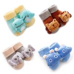 Chaussettes antidrapantes pour bbs et enfants en bas age, bottes souples et mignonnes pour bbs filles, ...