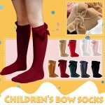 Chaussettes pour b�b�, mi - mollet, hauteur aux genoux, princesse, longueur solide, enfants filles, soins ...