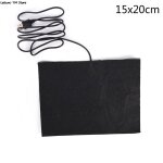 Chaussettes chauffantes en fiber de carbone, 1 pice, 3. 7 - 5v, semelles chauffantes electriques d'hiver, ...