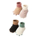 Chaussettes en coton pour enfants, 5 paires, antidrapantes, chaudes et confortables, pour les tout - ...