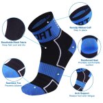 Chaussettes de cyclisme rflchissantes, respirantes, haute visibilit, chaussettes de sport, d'quitation, ...