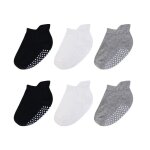Chaussettes d'intérieur antidérapantes a colle pour bébé, 6 pièces, bas isolants, epais, hiver, printemps ... Chaussettes d'intérieur antidérapantes a colle pour bébé, 6 pièces, bas isolants, epais, hiver, printemps ...
