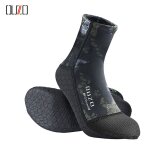 Chaussettes de plonge camouflage en noprne pour hommes, bottes d'eau antidrapantes, chaussures de ...