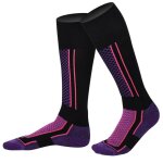 Chaussettes de ski epaisses, 2 pièces, résistantes au froid, pour sports de plein air, neige, randonnée, ... Chaussettes de ski epaisses, 2 pièces, résistantes au froid, pour sports de plein air, neige, randonnée, ...